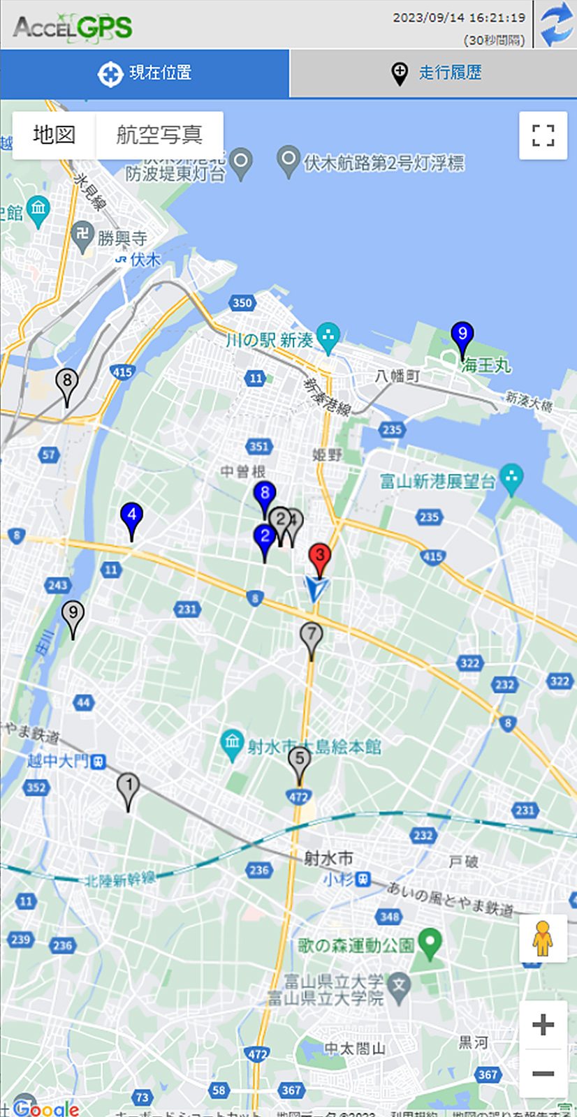 管理画面スマートフォンイメージ